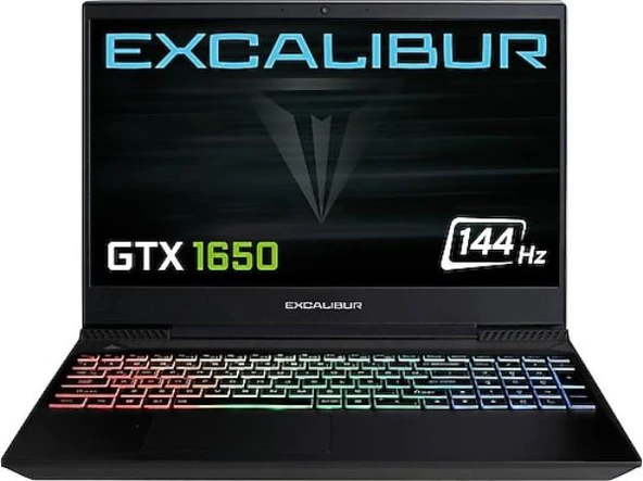 Casper Excalibur G770.1245-BFHOP-B i5-12450H 500GB GTX 1650 8 GB 15.6" Notebook KUTUSU AÇIK SIFIR ürün görseli