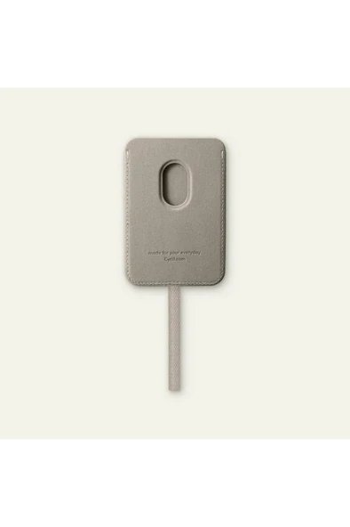 Ciel by CYRILL iPhone için MagSafe özellikli Kartlı Manyetik Cüzdan Kajuk Mag Cream - AFA05260 - Resim 2