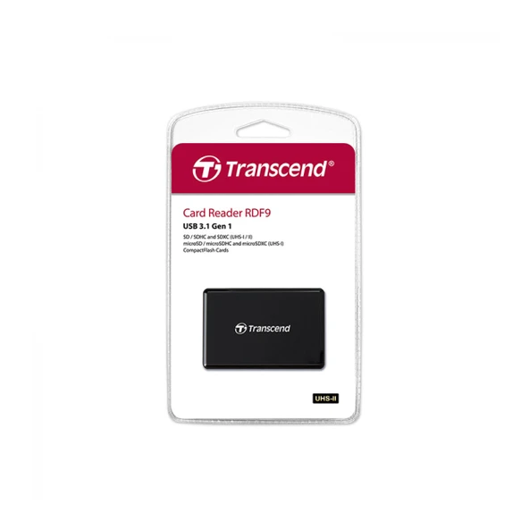Transcend RDF9 USB 3.1 Gen1 UHS-II SD/MicroSD/CF Kart Okuyucu - 4