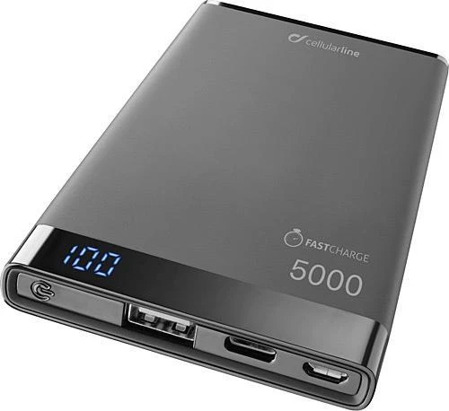 Cellularline FreePower Manta HD 5000 Powerbank TEŞHİR ürün görseli