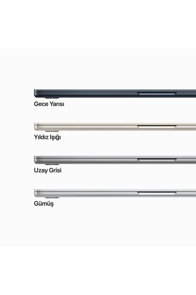 15-inch MacBook Air: Apple M2 chip with 8-core CPU and 10-core GPU, 512GB - Silver - Resim 10