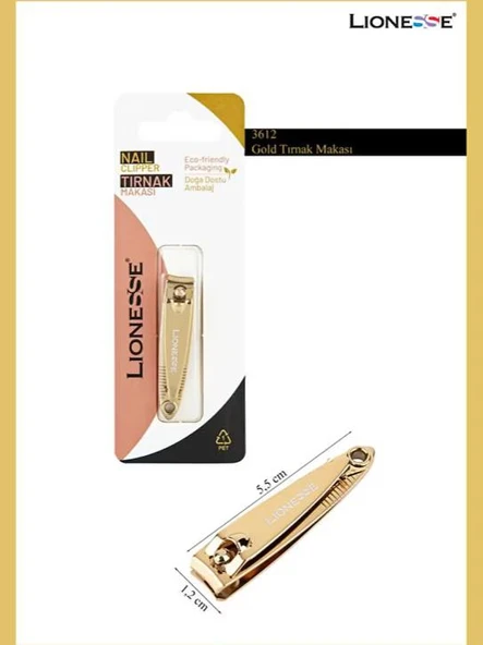 Lionesse Gold Tırnak Makası - 3612