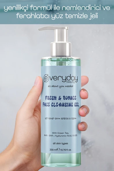 Everyday Beauty Nemlendirici ve Ferahlatici Yüz Temizleme Jeli 200 Ml*36 - 3