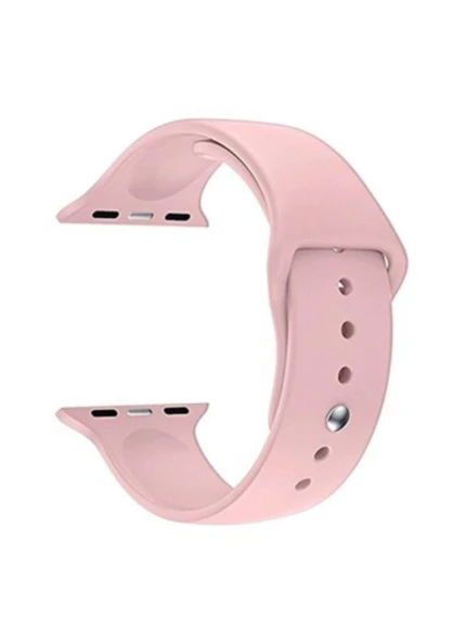 BİPOWER APPLE WATCH 38MM PEMBE AKILLI SAAT KORDONU - Resim 2