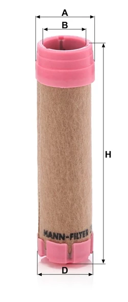 CF 52/2 - İkincil öğe -  MANN FILTER - Resim 2