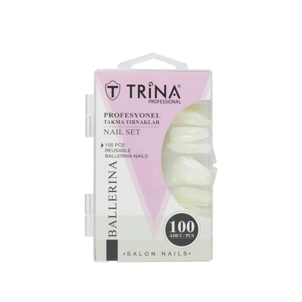 Trina Ballerina Takma Tırnaklar 100 Adet TRNNAIL0005 - 1
