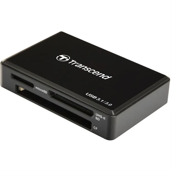 Transcend RDF9 USB 3.1 Gen1 UHS-II SD/MicroSD/CF Kart Okuyucu