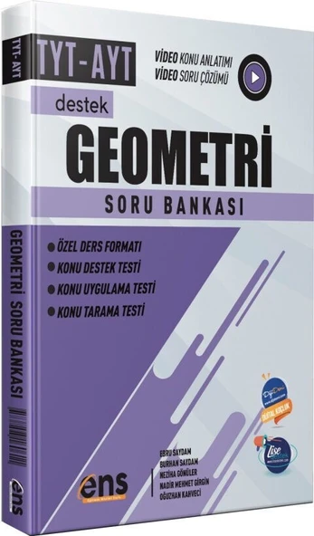 TYT AYT Geometri Destek Soru Bankası ENS Yayıncılık ürün görseli 1