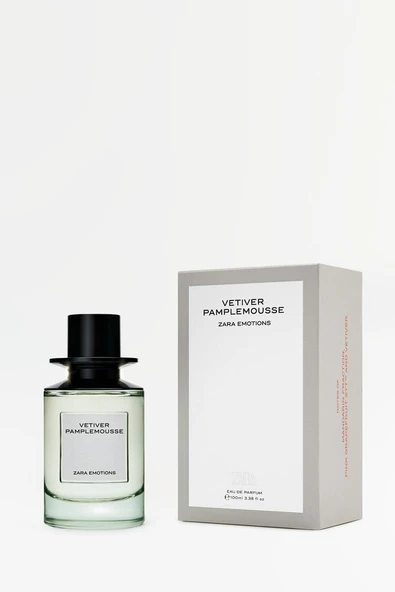 ZARA VETIVER PAMPLEMOUSSE EDP 100ML (3.4 FL.OZ). ERKEK PARFÜMÜ - Resim 2
