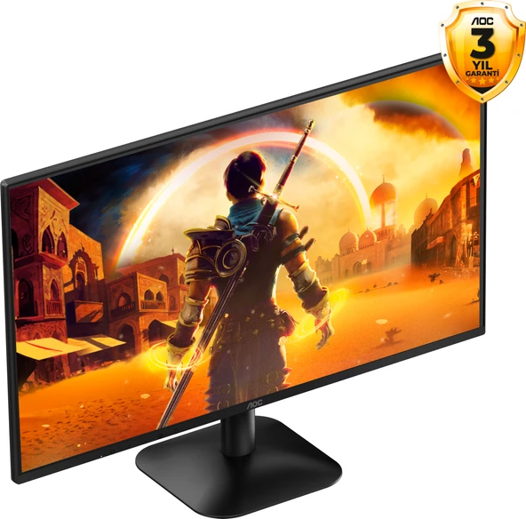 AOC 27B31H IPS 27" 1ms 120 Hz HDMI Adaptive Sync Flicker Free Full HD Siyah Monitör - Resim 2