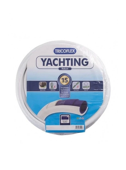 Hozelock 101455 30m 1/2" TRICOFLEX WHITE COIL Yat ve Marin Hortumu ürün görseli 1