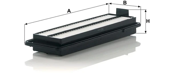C 37 005 - Hava filtresi -  MANN FILTER - Resim 2