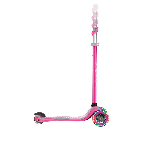 Globber Primo Plus Işıklı Scooter - Pembe - 5
