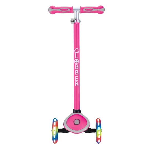 Globber Primo Plus Işıklı Scooter - Pembe - 6