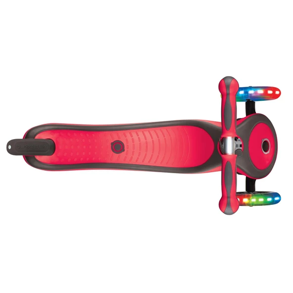 Globber Primo Plus Işıklı Scooter - Kırmızı - 8