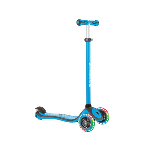 Globber Primo Plus Işıklı Scooter - Mavi - 2