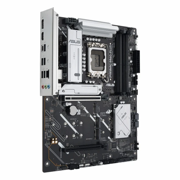 Asus Prime B860-Plus-CSM DDR5 (8666MHz)OC M.2 HDMI/DP/USB-C PCIe 5.0 1851P ATX Anakart - Resim 3