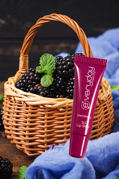 Everyday Beauty Blackberry 3 in 1 The Lip Balm*24 - Resim 5