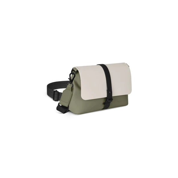 Gaston Luga Spläsh Crossbody Bag - Cloud Cream / Sage ürün görseli
