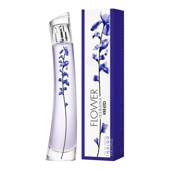 Kenzo Flower by Kenzo Ikebana Indigo 75ML EDP Kadın Parfüm - Resim 2