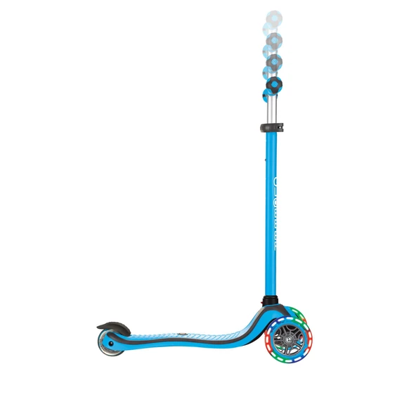 Globber Primo Plus Işıklı Scooter - Mavi - 5
