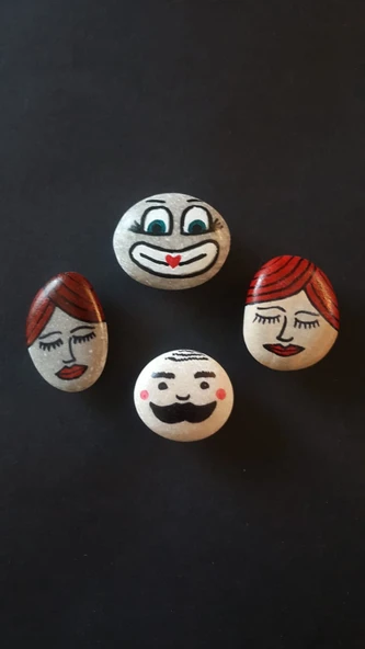 Magnet Maskeli Yüzler Beşli - Resim 4
