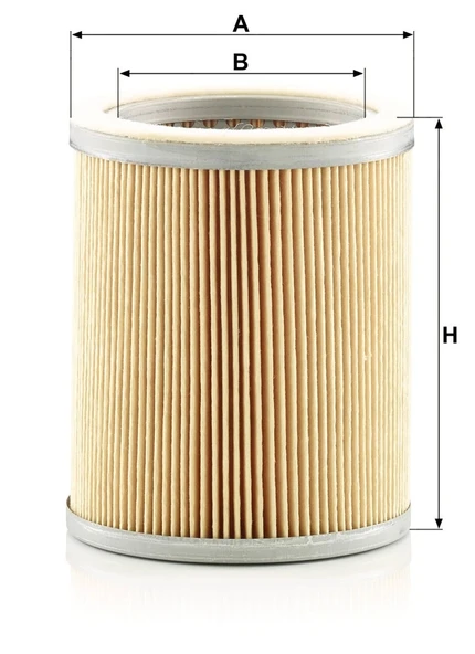 C 922/1 - Hava filtresi -  MANN FILTER - Resim 2