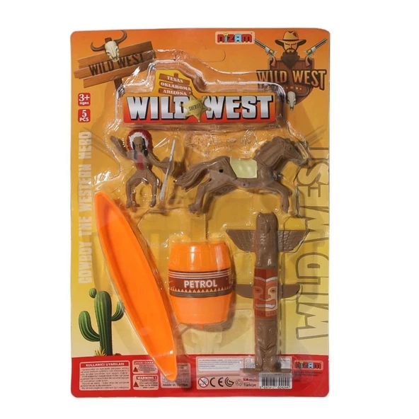 CEYLAN ADAM   NZM-424 Küçük Vahşi Batı Oyun Seti ürün görseli