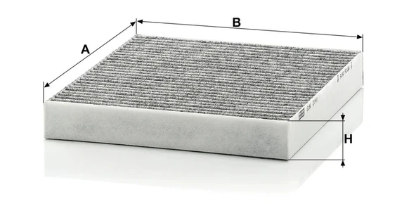 CUK 2141 - Kabin hava filtresi -  MANN FILTER - Resim 2