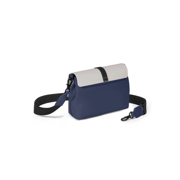 Gaston Luga Spläsh Crossbody Bag - Dark Blue / Taupe - 3