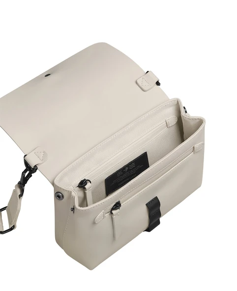 Gaston Luga Spläsh Crossbody Bag - Cloud Cream - Resim 3