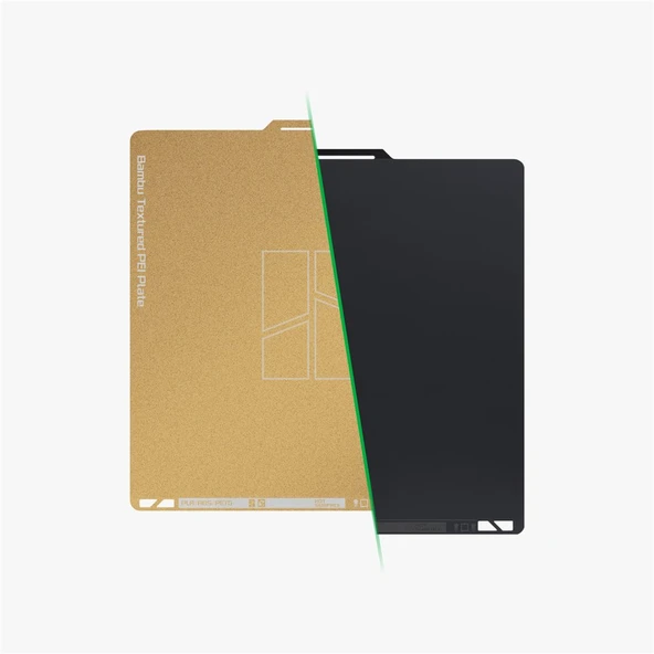 Bambu Lab X1 P1 ve A1 Serisi İçin Çift Dokulu Peı Tabla Fap011 - 1