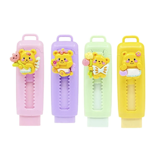 Mikro Honey Bear Sürgülü Silgi (ER-4540) 1 Adet - 2