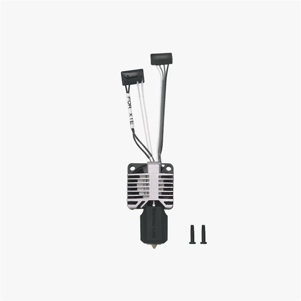 Bambu Lab X1e Paslanmaz Çelik 0,2mm Nozul Hotend Tam Ünite Fah016 - 1