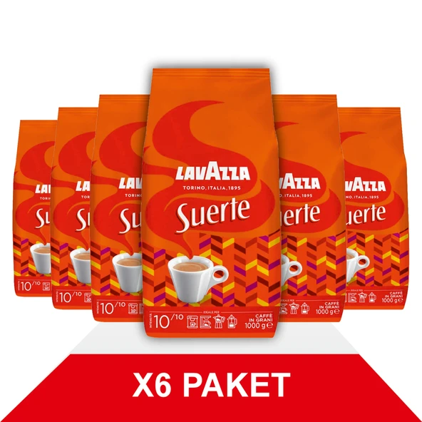 Suerte Çekirdek Kahve (1000gr) x6 ürün görseli 1
