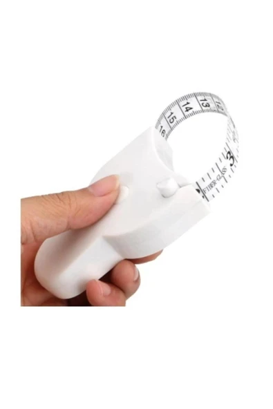 Baş Ve Vücut, Kafa Çevresi Ölçüm Aleti Bel Ölçme Metresi Mezura Terzi Ölçü Metresi Ergonomik - 9