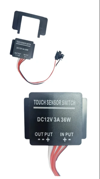 Ayna Arkası Dokunmatik Touch Sensör Switch – DC12V 3A 38W - Resim 2