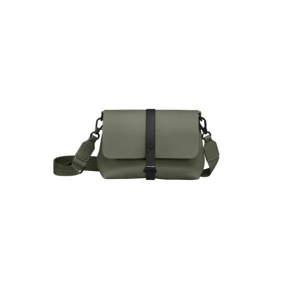 Gaston Luga Spläsh Crossbody Bag - Olive - 1