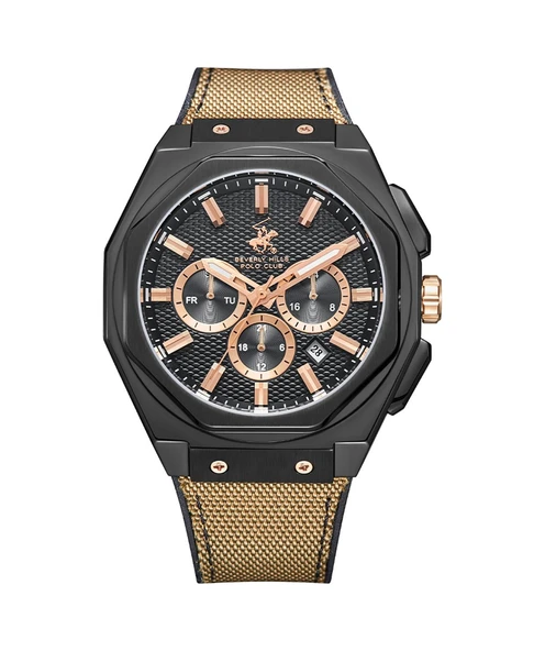 Beverly Hills Polo Club Bp3719x.055 Erkek Kol Saati Siyah ürün görseli 1