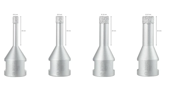 PRO Ceramic M14 X-Lock Kuru Karot Ucu Seti, 4lü - 3