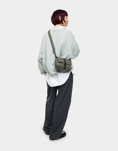 Gaston Luga Spläsh Crossbody Bag - Olive - 2