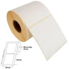 100 mm X 100 mm Eko Termal Etiket ürün görseli