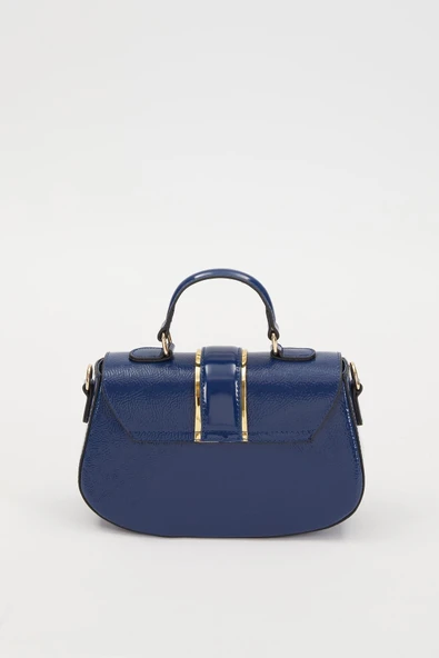 Levidor Lacivert Camel Kadın Omuz Çantası 930214 - Resim 4