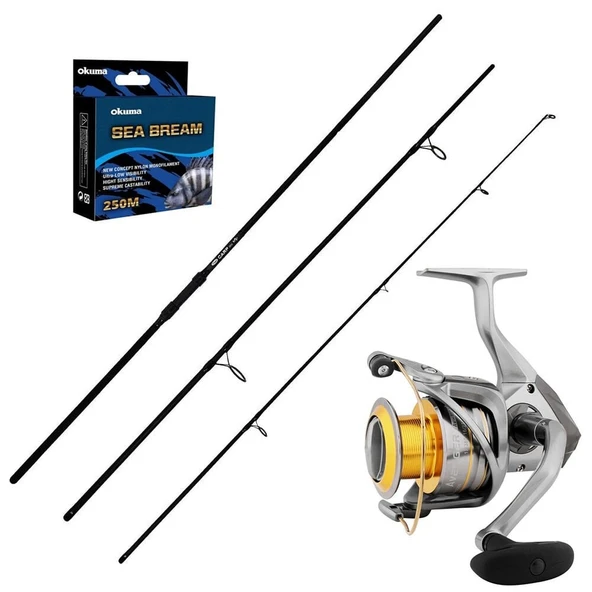 Okuma Avenger 10000 - Kendo Carp 390cm 3 Parça Sazan Olta Seti ürün görseli
