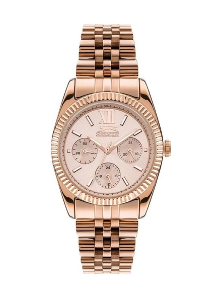 Slazenger SL.09.1947.4.01 36 mm Rose Gold Kadın Kol Saati - 1