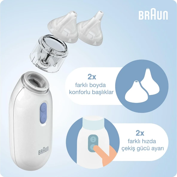 Braun BNA100 Burun Aspiratörü Temizleyici - 4