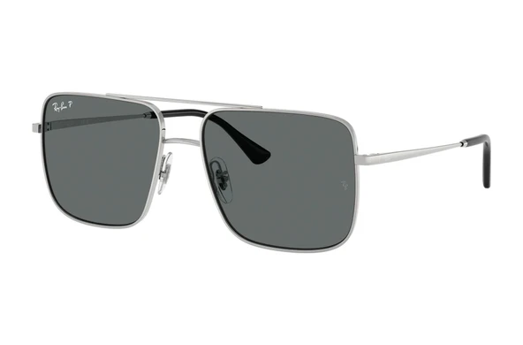 Ray-ban Rb3758 003/81 56 Polarize Unisex Güneş Gözlüğü Gri ürün görseli 1