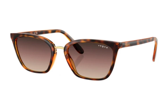 Vogue Vo5597sı W656e2 53 Kadın Güneş Gözlüğü Kahverengi ürün görseli 1