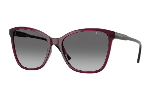 Vogue Vo5520s 298911 56 Kadın Güneş Gözlüğü Bordo ürün görseli 1