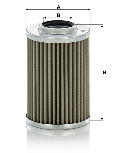H 710/1 n - Hidrolik Şanzıman Filtresi -  MANN FILTER - Resim 2